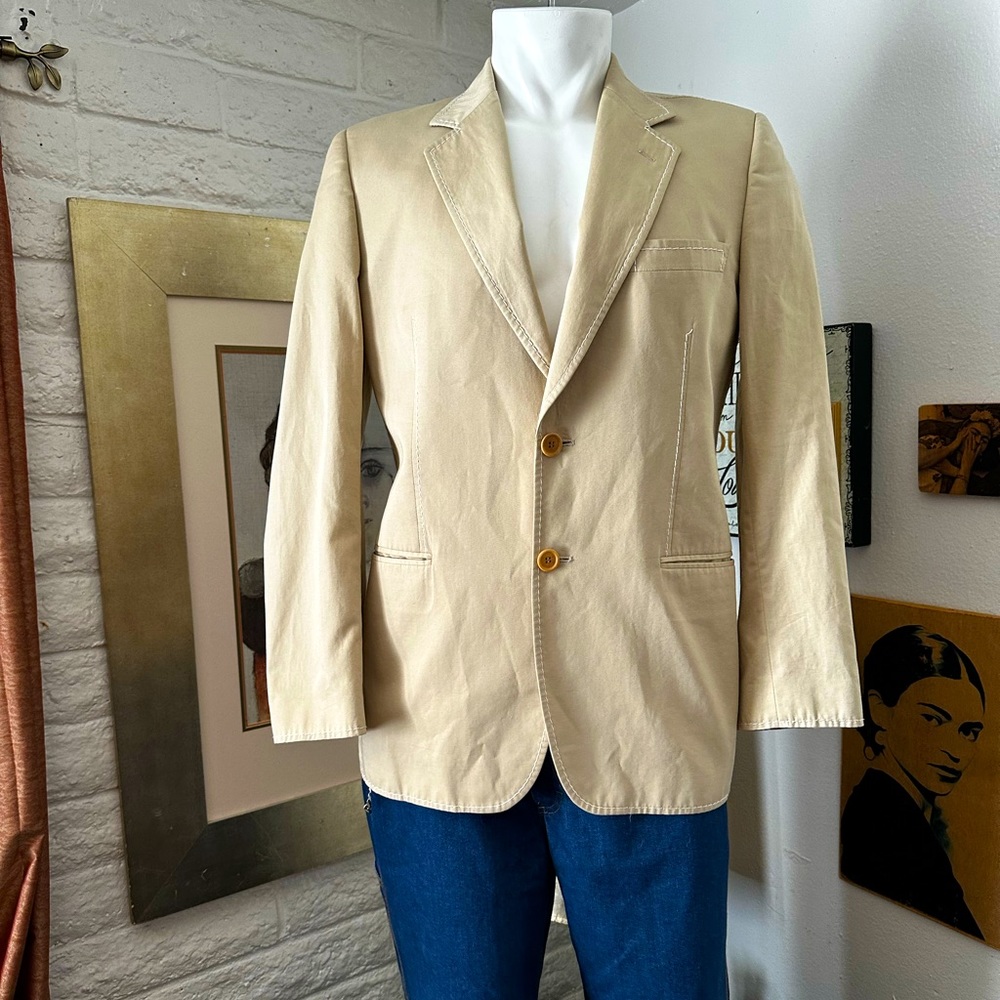 MOSCHINO CHEAP AND CHIC Size 38 Made in Italy 100% Cotton Jacket